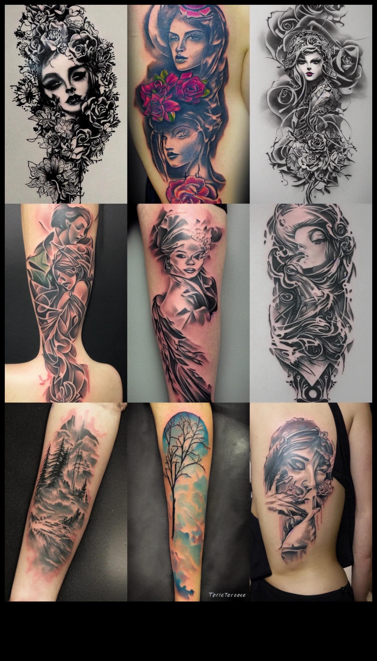 Изваяно платно: Открийте красотата на епичното майсторство на татуирането на ръцете