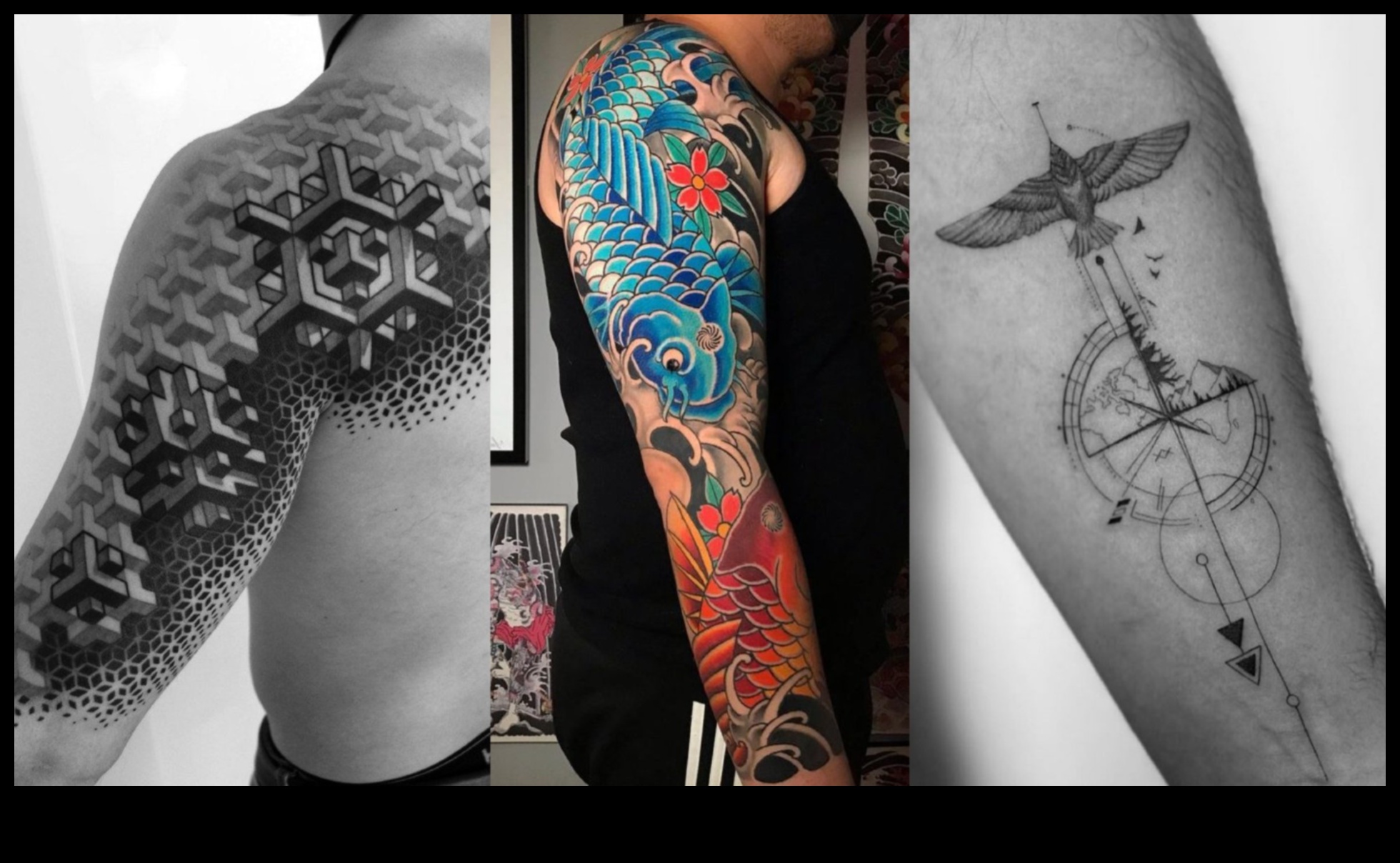 Удебелени щрихи с четка: майсторство в изкуството на татуировката Grand Arm