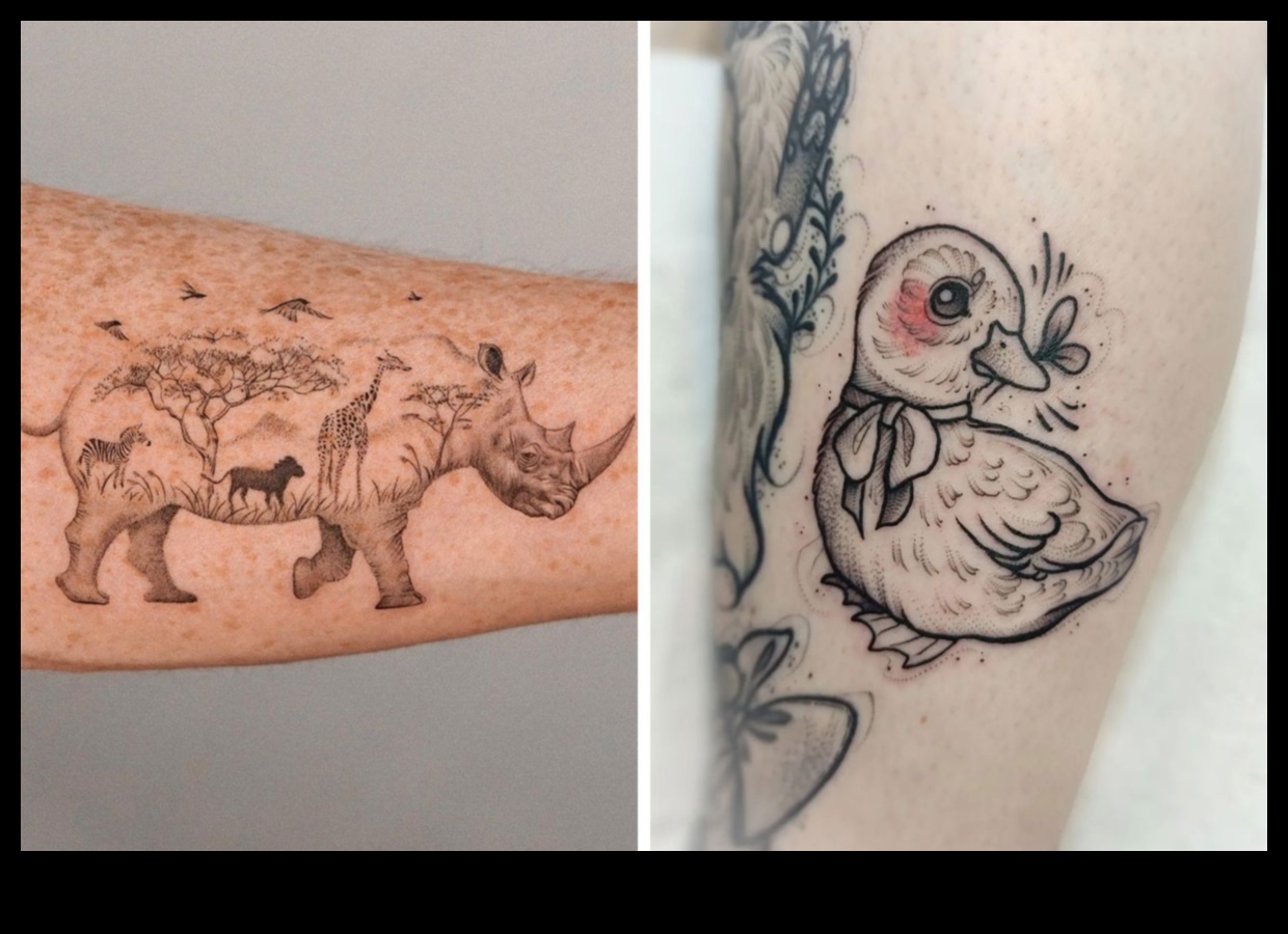 Zoological Zenith: Потопете се в света на животинските татуировки