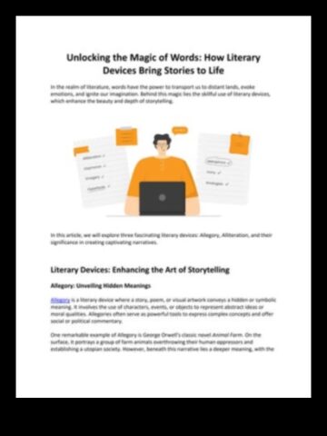 Доклади в символи, декодиращи скритите значения според разкази според английски език