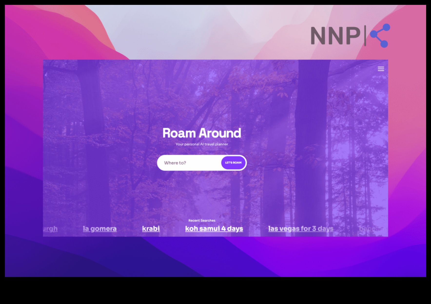 RoamRite: Овладяване на вашите приключения чрез интелигентно планиране на пътуване