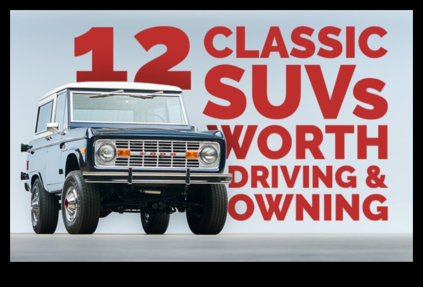 Ретро SUV вибрации: Носталгия в класически SUV конверсии