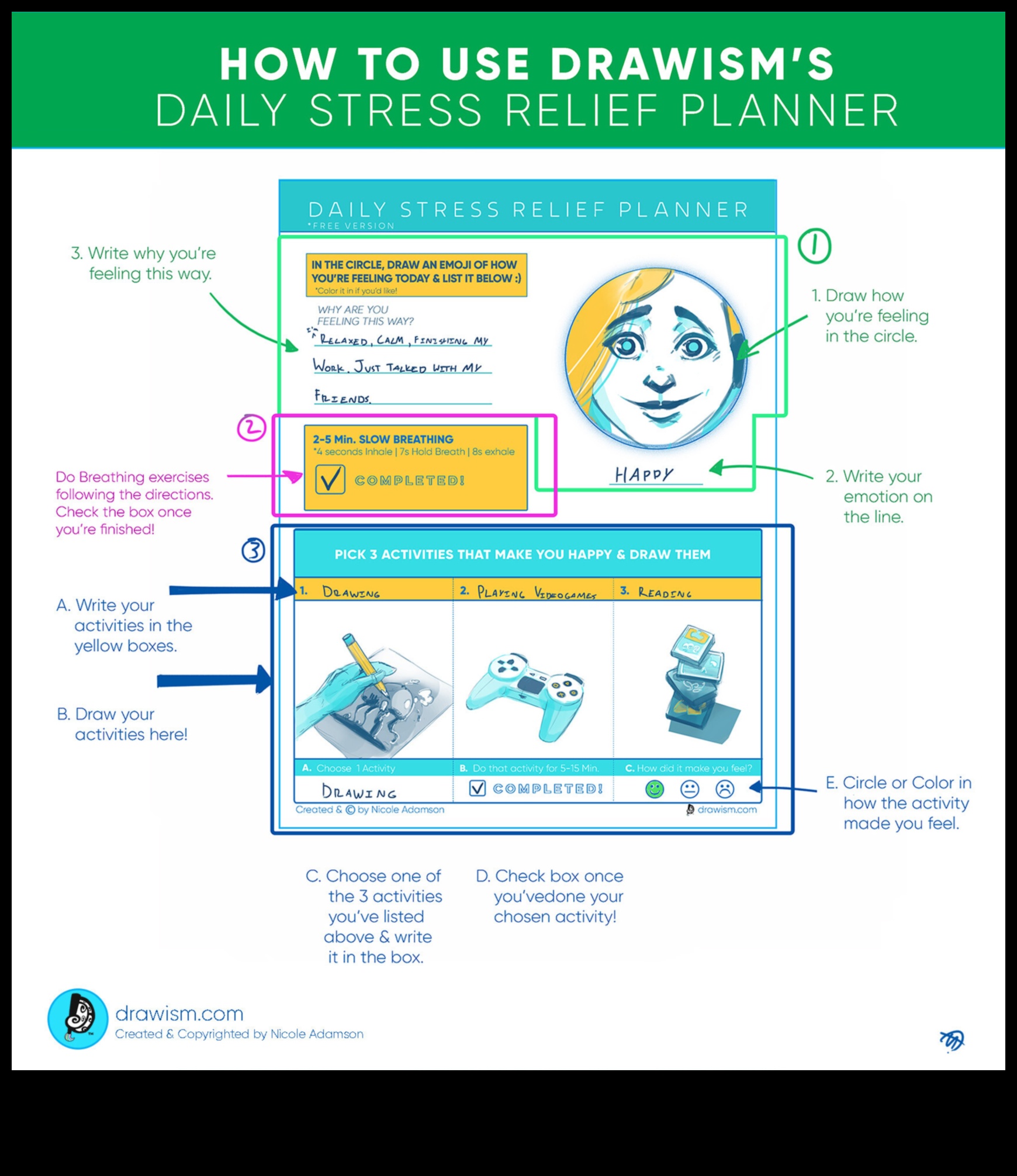 Дишайте лесно: Ръководство за ежедневно намаляване на стреса чрез внимателно дишане