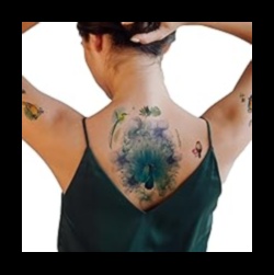 Цветни сънища: акварелни татуировки, които вдъхновяват