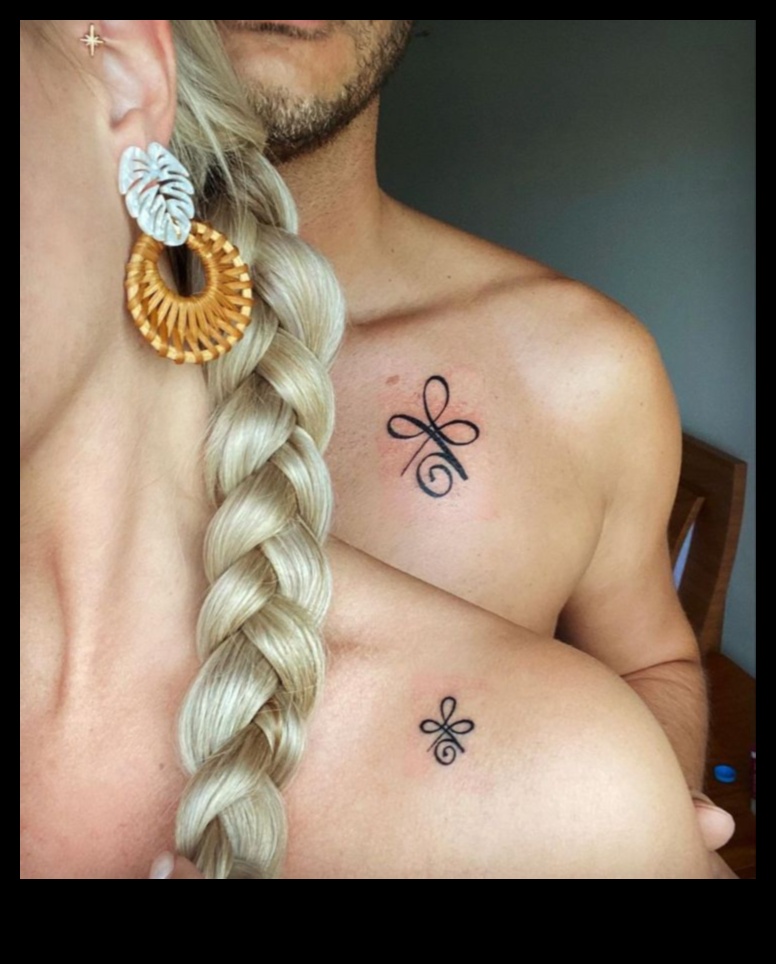 Свързани за цял живот Татуировки на двойки символизират гоблен на вечната любов 3 Свързани за цял живот: двойки татуировки, създаващи гоблен на вечната любов