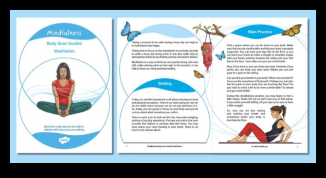 Умът и тялото се обединяват: Изкуството на медитацията за сканиране на тялото
