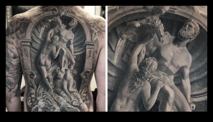 Скулптурен живот: реалистични татуировки отвъд въображението