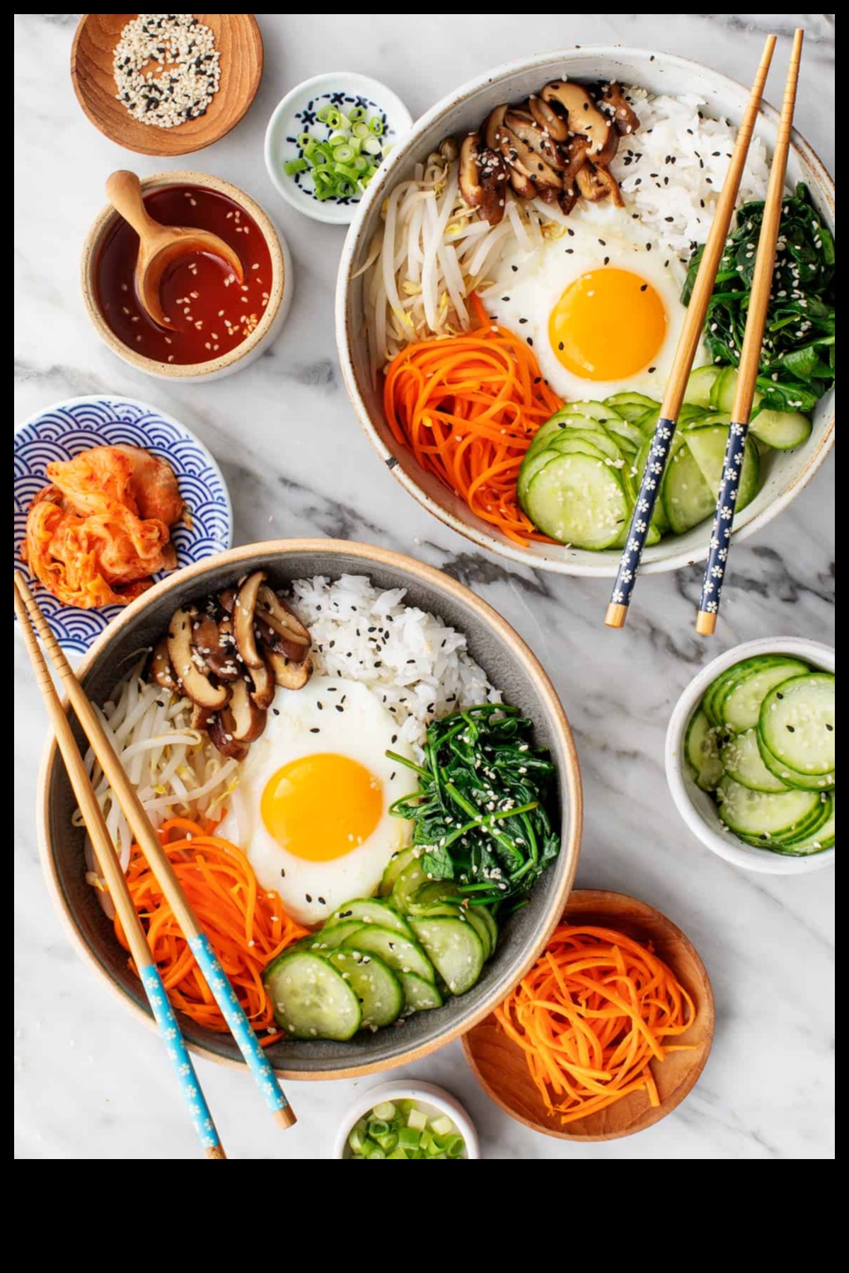 Bibimbap Bliss: Открийте майсторството на творбите на корейски купи за ориз