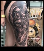 Алхимия в съответствие с мастилото Изкуството в съответствие с реализма Татуировки