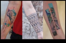 Впечатления от мастило Татуировки в съответствие с китката еквивалентен на платно за частни новини