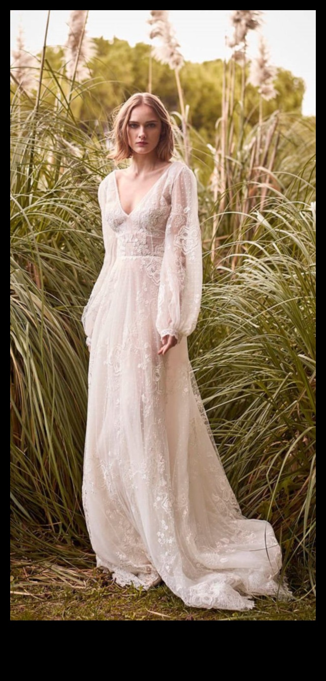 Ефирна елегантност: бохемски тоалети за мечтани дни