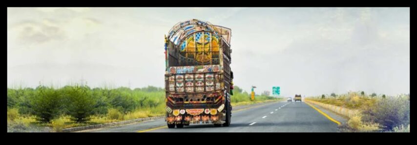 Изкуството ще можем ли теглиш Красива почит срещу камионите, които движат света