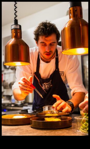 Кулинарна симфония, отприщваща изкусителните вкусове в съответствие с френското гастрономическо произведение на изкуството