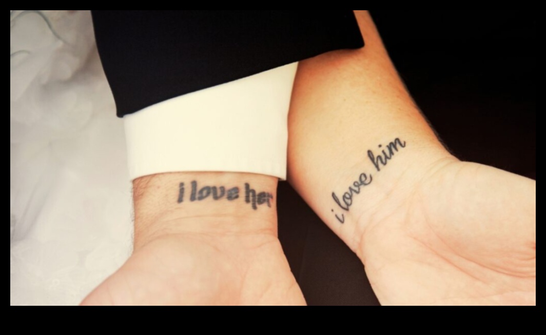 Символични връзки: татуировки за двойки, прославящи несломимата същност на любовта